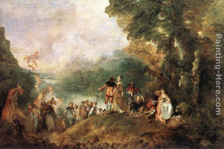 Jean-antoine Watteau Famous Paintings page 2